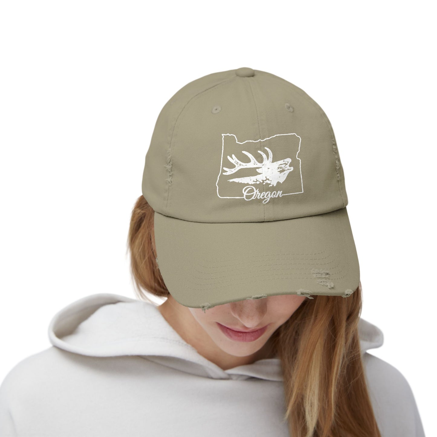 Unisex Distressed Cap