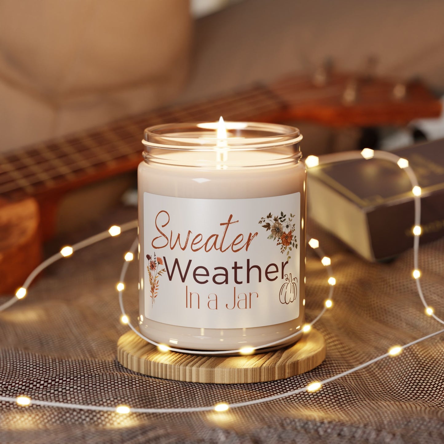 Soy Candle, Sweater Weather in a Jar, 9oz