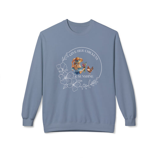 Chickens and Sunshine Sweatshirt