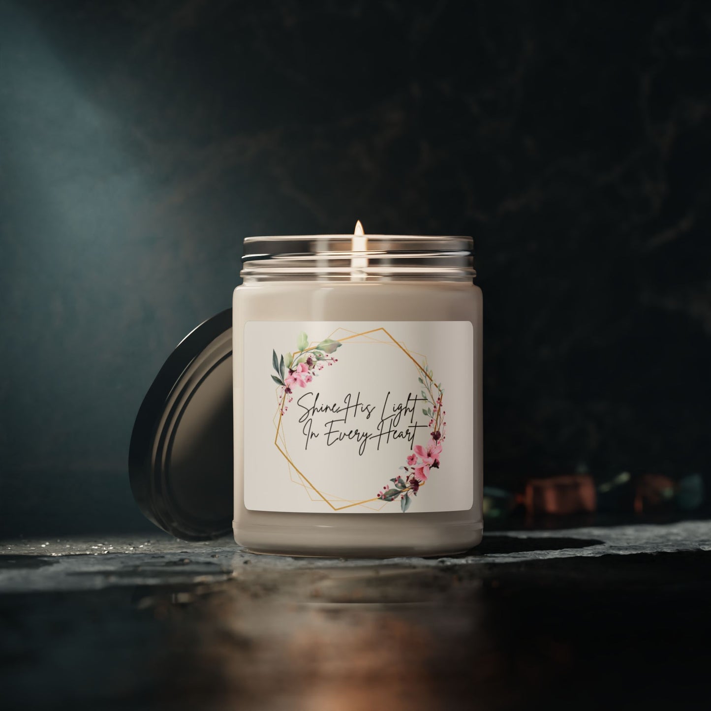 Shine His Light Scented Soy Candle, 9oz