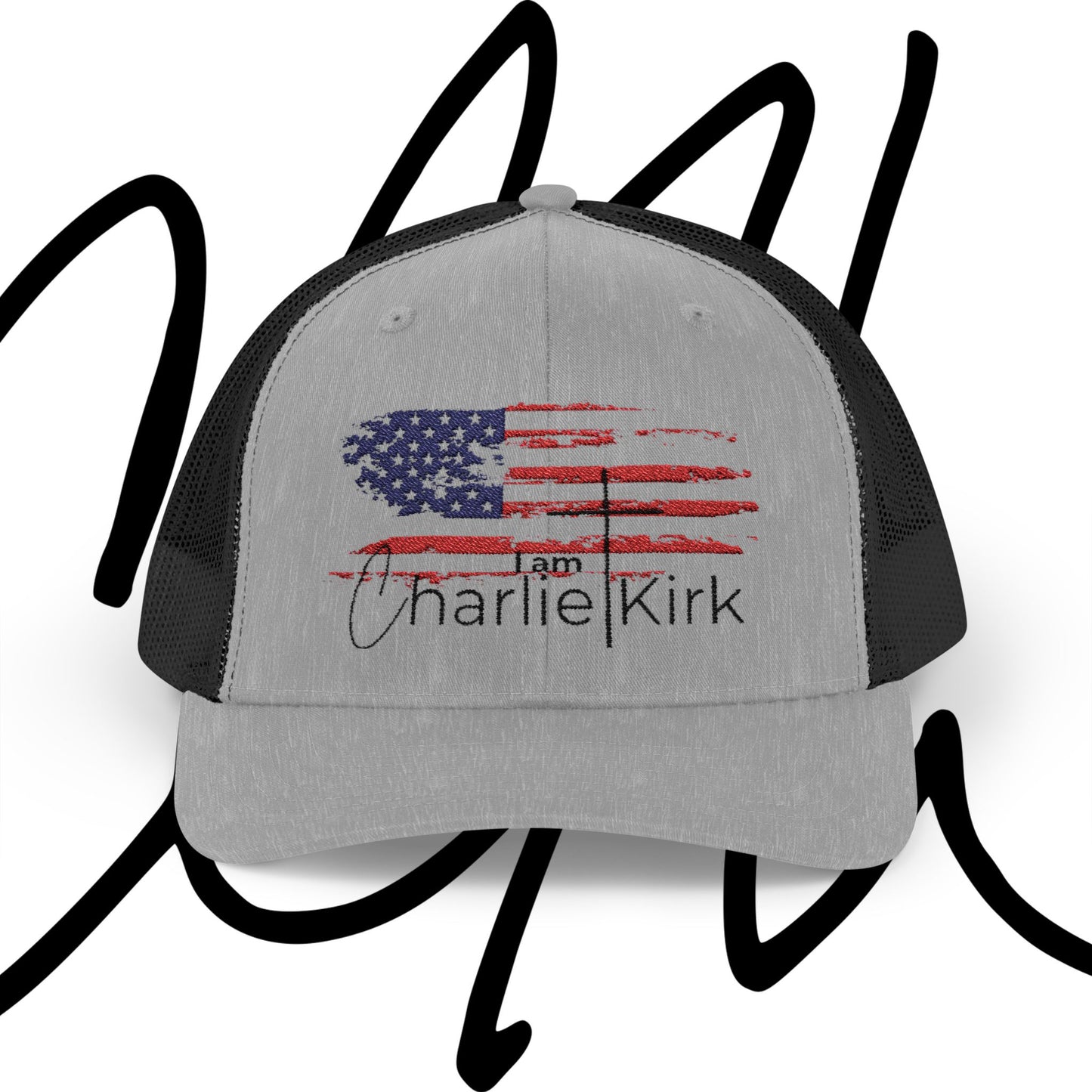Trucker Cap - Charlie Kirk Design