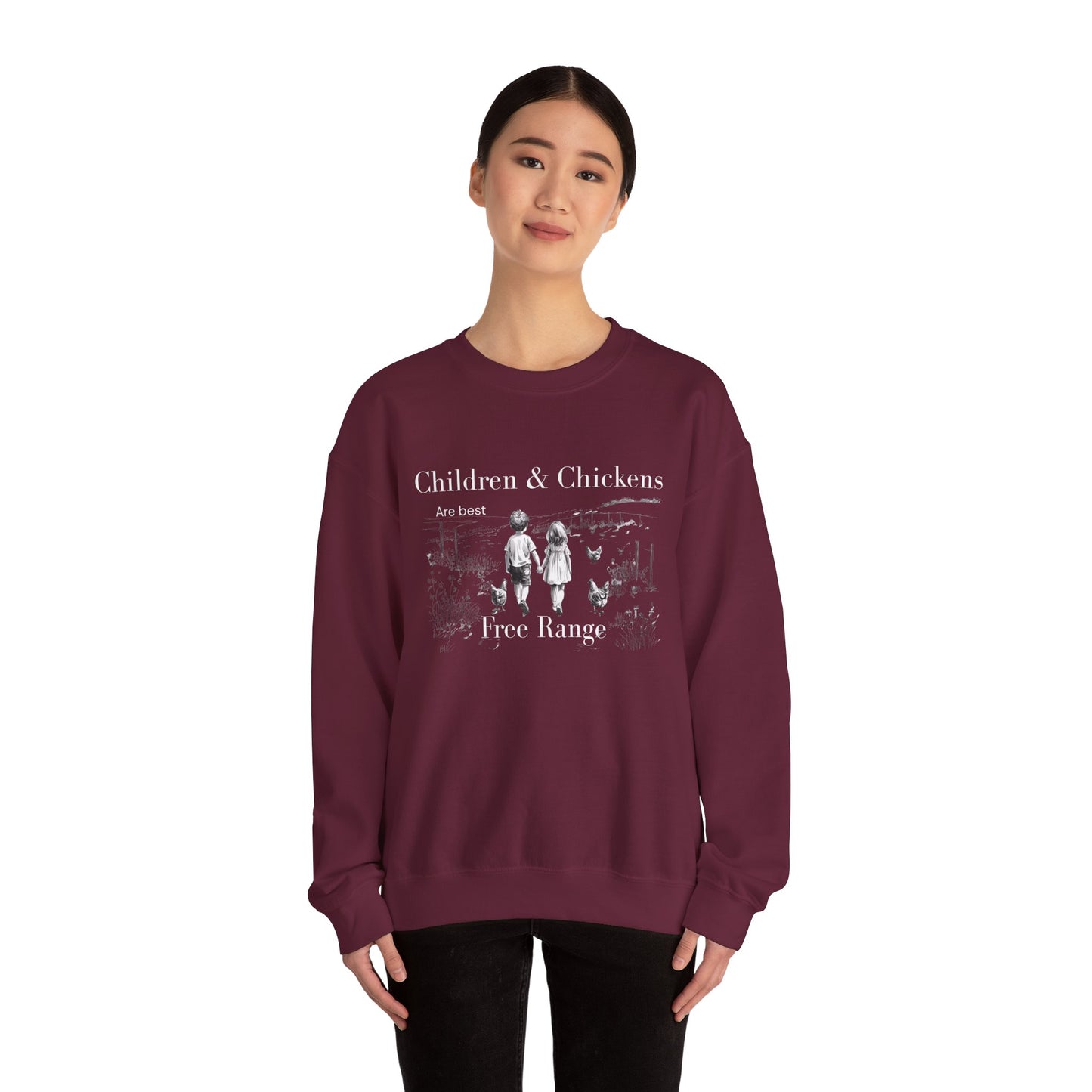 Nostalgic Unisex Crewneck Sweatshirt - Cozy Gift for Comfort Lovers, Fall Style, Everyday Wear, Family Gatherings, Memory Lane Apparel
