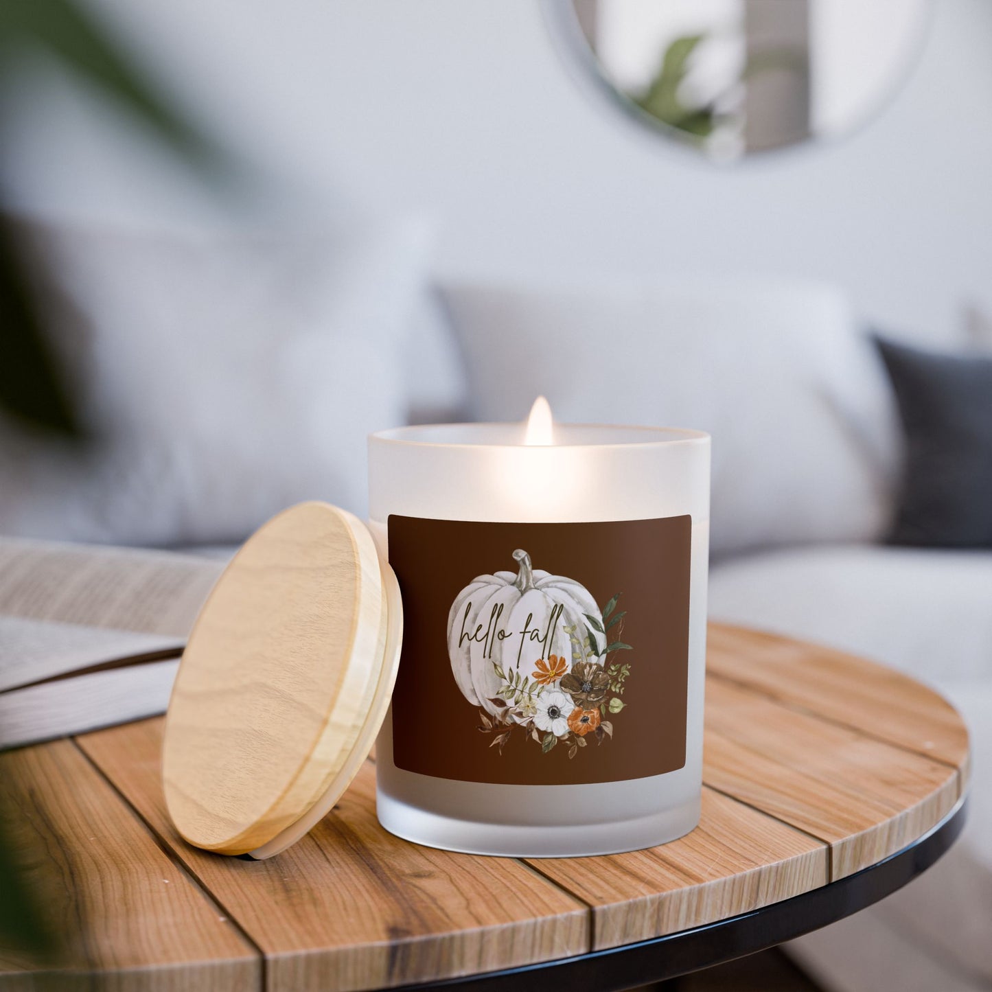 Candle, Hello Fall Design, 11oz